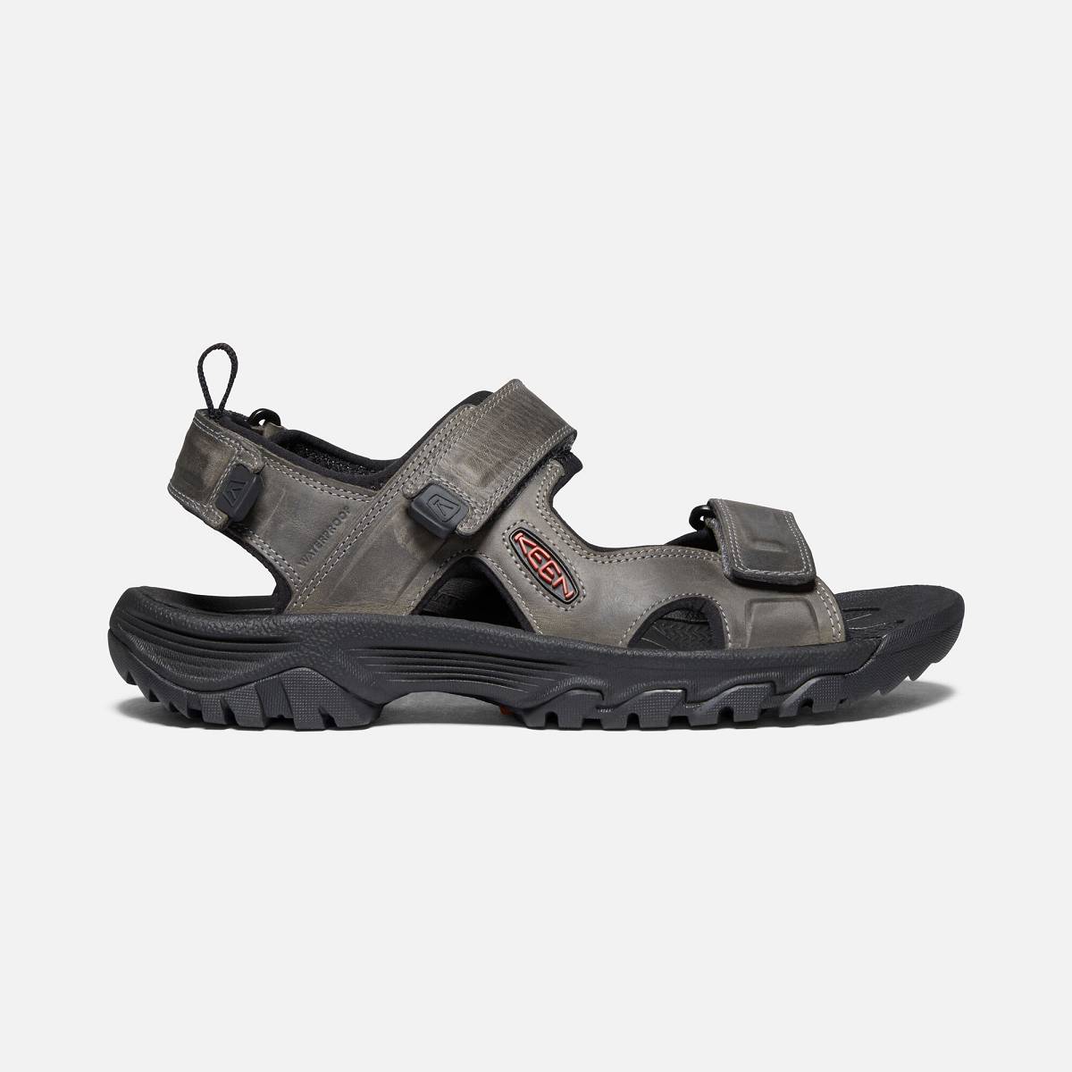 Keen Targhee III Trekkingsandalen Herren DE-10632 Grey/Black - Keen Herrenschuhe Grau